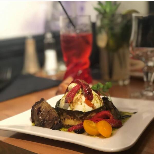 Burrata et tomates cerises - Restaurant Le Oulala halal Paris